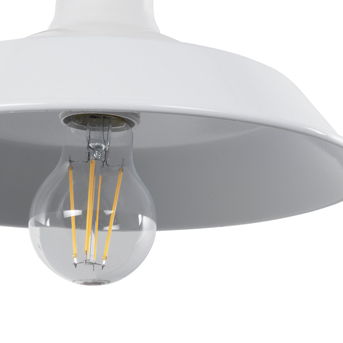 RAY 01066 Vintage Φωτιστικό Τοίχου - Απλίκα με Ντουί 1 x E27 AC 220-240V IP20 - Λευκό - Μ26 x Π37 x Υ32