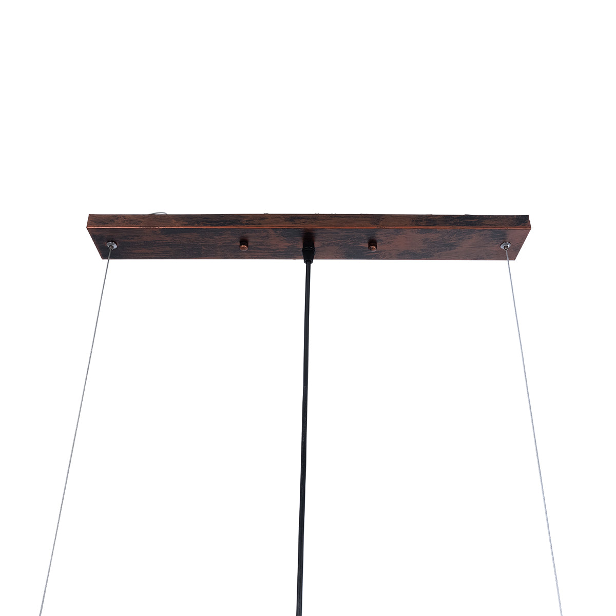 CANAL 01070 Vintage Κρεμαστό Φωτιστικό Οροφής με Ντουί 5 x E27 AC 220-240V IP20 - Χάλκινο Εφέ Σκουριάς - Μ88 x Π5 x Υ7