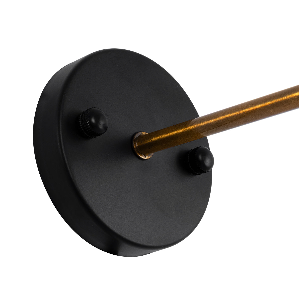 BINGLEY 01074 Vintage Φωτιστικό Τοίχου - Απλίκα με Ντουί 1 x E27 AC 220-240V IP20 - Διάφανο & Χρυσό - Μ18 x Π28 x Υ25