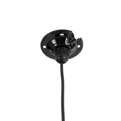 LOUVE 01177 Vintage Κρεμαστό Φωτιστικό Οροφής με Ντουί 1 x E27 AC 220-240V IP20 - Μαύρο - Μ40 x Π40 x Υ30