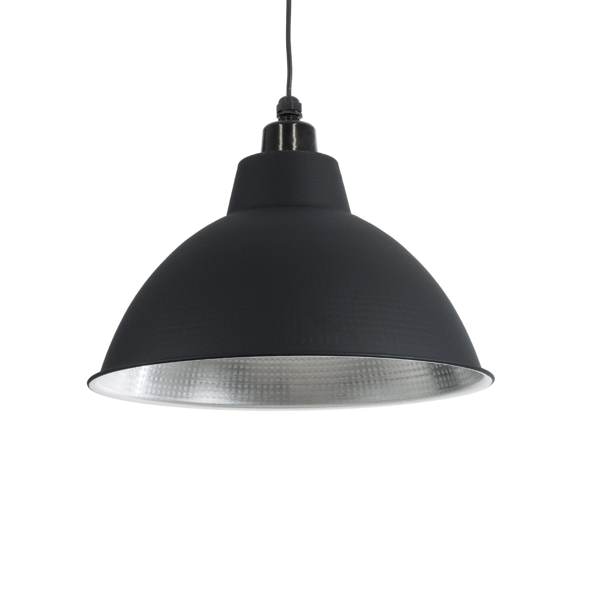 LOUVE 01177 Vintage Κρεμαστό Φωτιστικό Οροφής με Ντουί 1 x E27 AC 220-240V IP20 - Μαύρο - Μ40 x Π40 x Υ30