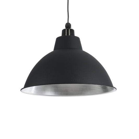 LOUVE 01177 Vintage Κρεμαστό Φωτιστικό Οροφής με Ντουί 1 x E27 AC 220-240V IP20 - Μαύρο - Μ40 x Π40 x Υ30