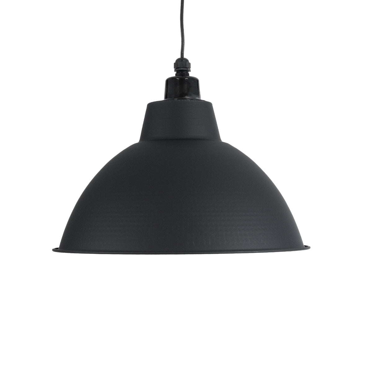 LOUVE 01177 Vintage Κρεμαστό Φωτιστικό Οροφής με Ντουί 1 x E27 AC 220-240V IP20 - Μαύρο - Μ40 x Π40 x Υ30