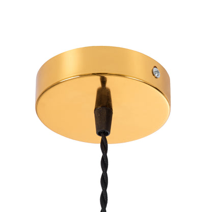 GALOT 01179 Vintage Industrial Κρεμαστό Φωτιστικό Οροφής Μονόφωτο 1 x E27 Μαύρο Μεταλλικό Πλέγμα Φ13.5 x Υ16cm