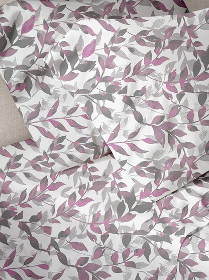 Παπλωματοθήκη Menta Εμπριμέ 050 Violet Μονή 170x250εκ