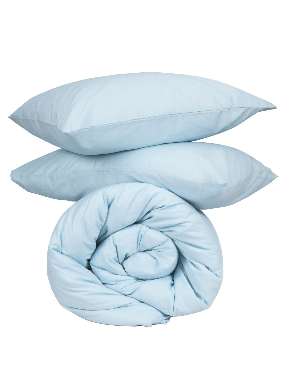 Παπλωματοθήκη Cotton Feelings 103 Light Blue Διπλή 200x250εκ