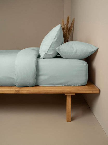 Παπλωματοθήκη Cotton Feelings 105 Aqua Διπλή 200x250εκ