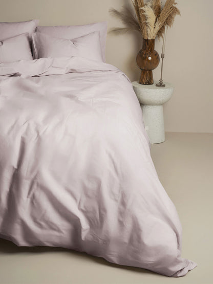 Παπλωματοθήκη Cotton Feelings 106 Light Grey Διπλή 200x250εκ