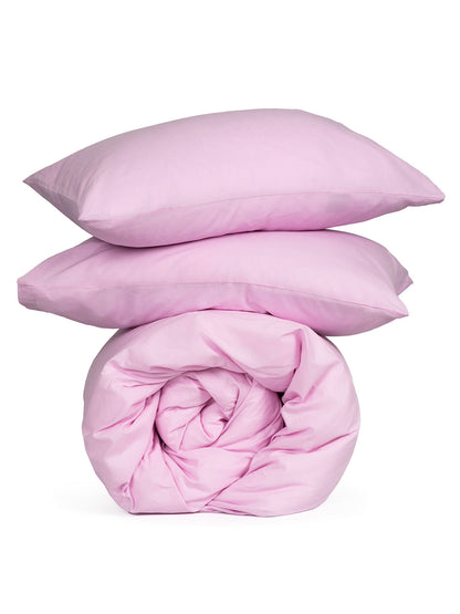 Παπλωματοθήκη Cotton Feelings 102 Lila Υπέρδιπλη 230x250εκ