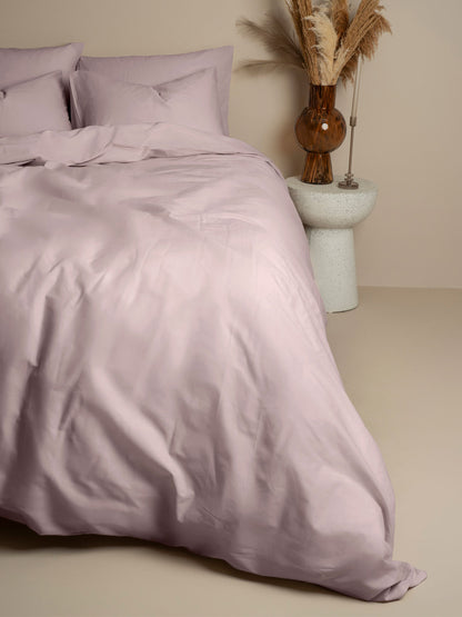 Παπλωματοθήκη Cotton Feelings 107 Dark Grey Υπέρδιπλη 230x250εκ