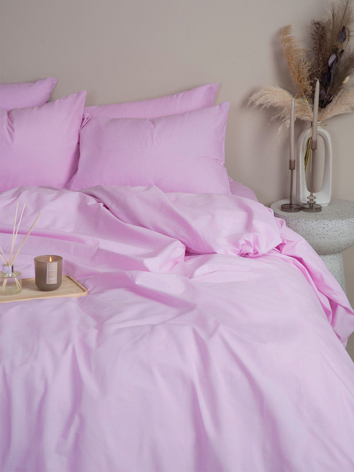 Παπλωματοθήκη Cotton Feelings 102 Lila Μονή 170x250εκ