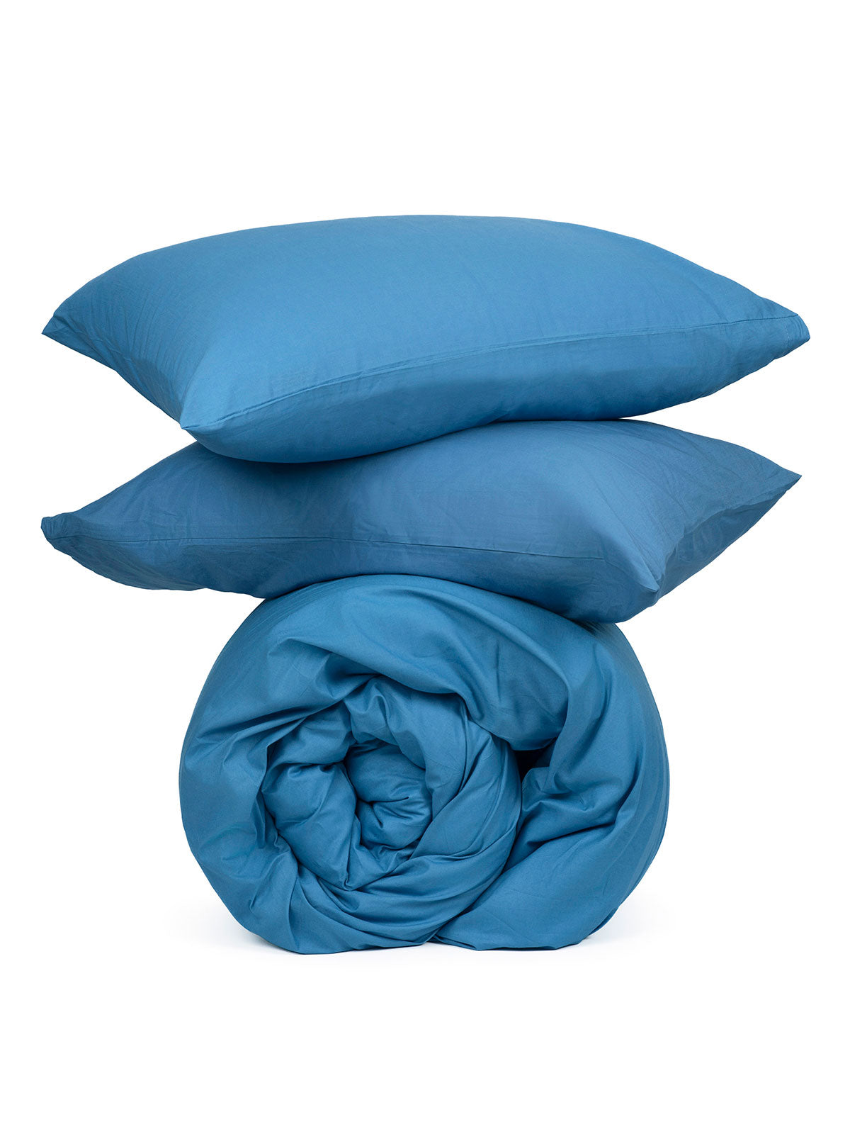 Παπλωματοθήκη Cotton Feelings 104 Blue Μονή 170x250εκ