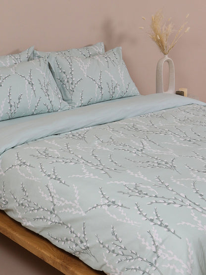 Παπλωματοθήκη Cotton Feelings 2054 Aqua Μονή 170×250εκ