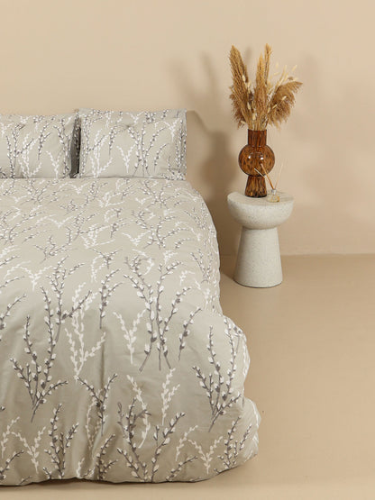 Παπλωματοθήκη Cotton Feelings 2054 Grey Μονή 170×250εκ