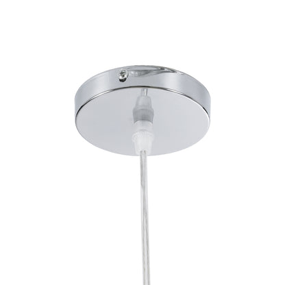 BAHAMAS 01203 Boho Κρεμαστό Φωτιστικό Οροφής με Ντουί 1 x E27 AC 220-240V IP20 - Μπεζ - Μ45 x Π45 x Υ47