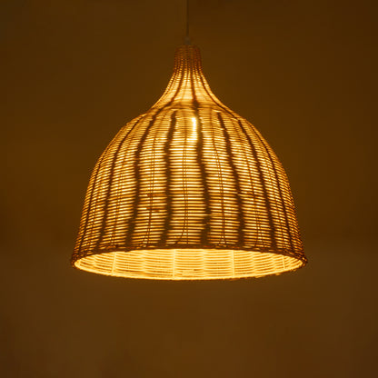 BAHAMAS 01203 Boho Κρεμαστό Φωτιστικό Οροφής με Ντουί 1 x E27 AC 220-240V IP20 - Μπεζ - Μ45 x Π45 x Υ47