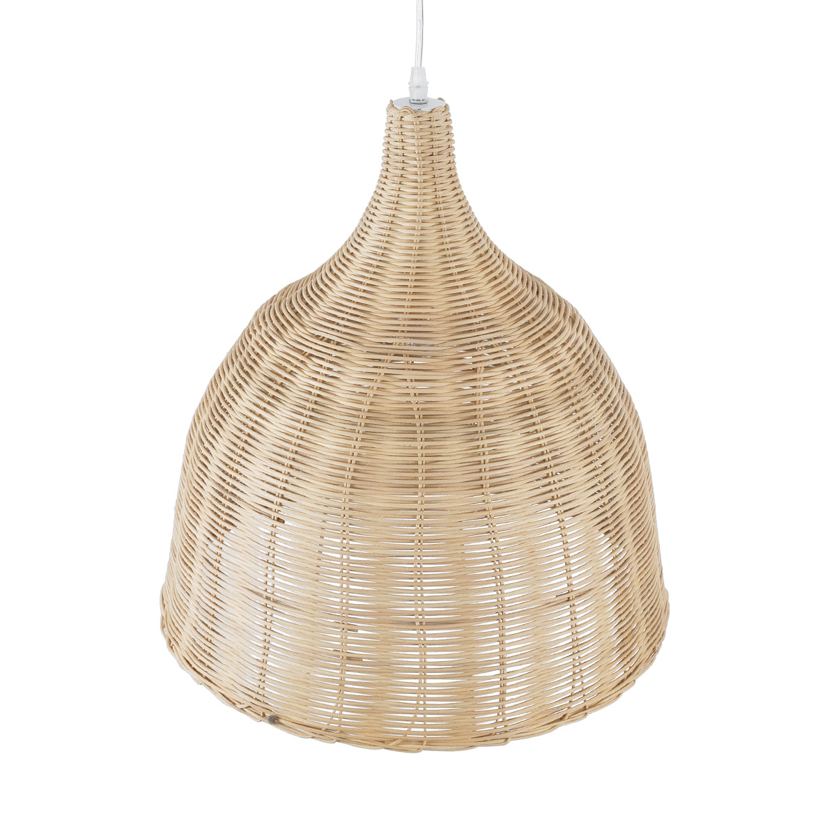 BAHAMAS 01203 Boho Κρεμαστό Φωτιστικό Οροφής με Ντουί 1 x E27 AC 220-240V IP20 - Μπεζ - Μ45 x Π45 x Υ47