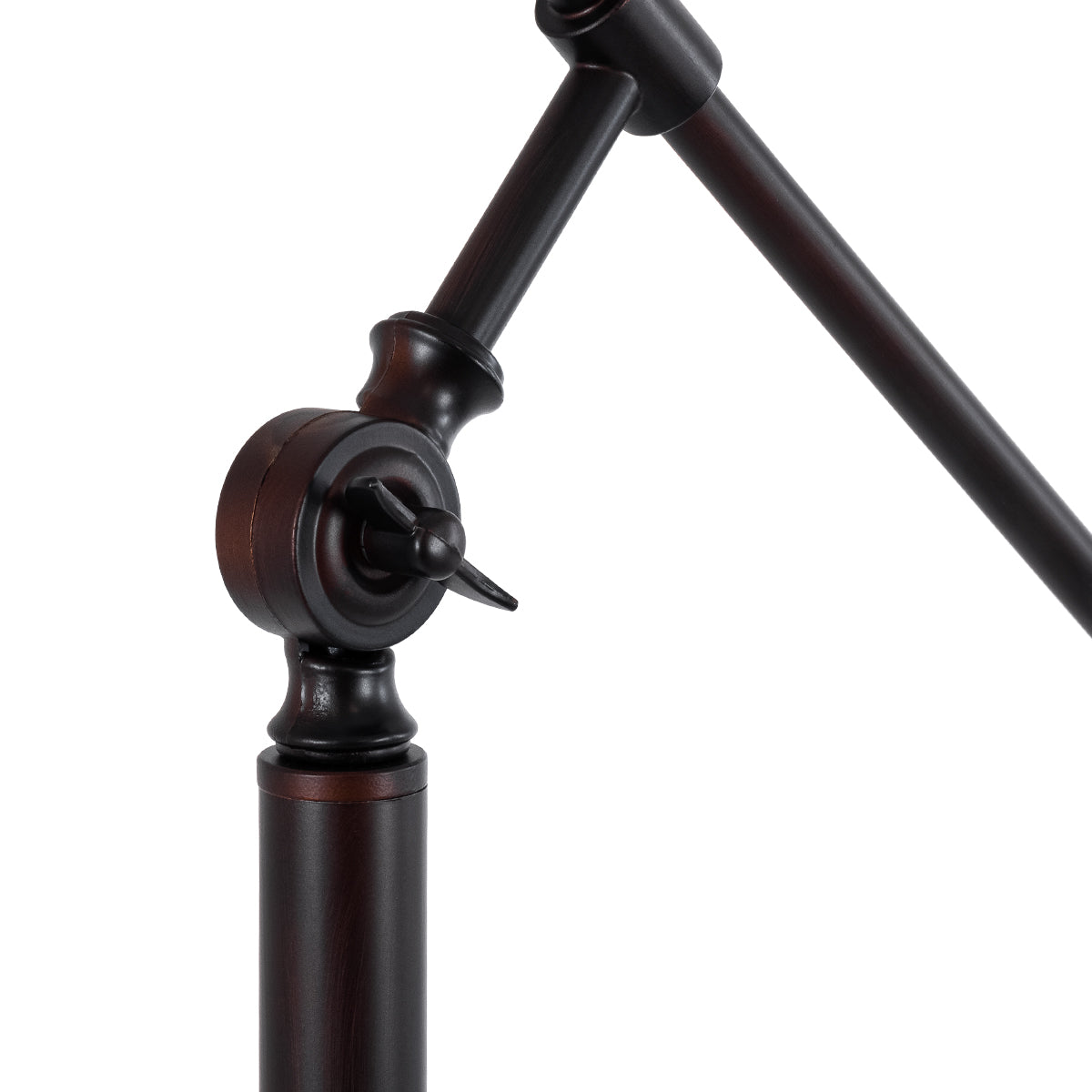 SILENE 01243 Vintage Επιδαπέδιο Φωτιστικό με Ντουί 1 x E27 AC 220-240V IP20 - Μαύρο & Χρυσό - Μ30 x Π30 x Υ194