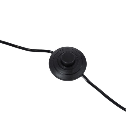 SILENE 01243 Vintage Επιδαπέδιο Φωτιστικό με Ντουί 1 x E27 AC 220-240V IP20 - Μαύρο & Χρυσό - Μ30 x Π30 x Υ194