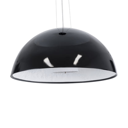 SERENIA 01270 Μοντέρνο Κρεμαστό Φωτιστικό Οροφής με Ντουί 1 x E27 AC 220-240V IP20 - Μαύρο & Λευκό - Μ60 x Π60 x Υ30