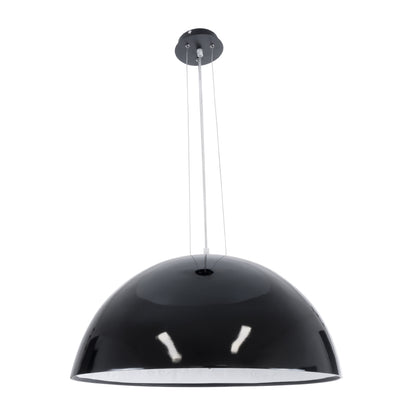 SERENIA 01270 Μοντέρνο Κρεμαστό Φωτιστικό Οροφής με Ντουί 1 x E27 AC 220-240V IP20 - Μαύρο & Λευκό - Μ60 x Π60 x Υ30