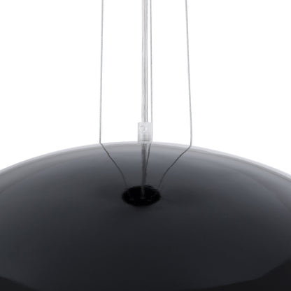 SERENIA 01270 Μοντέρνο Κρεμαστό Φωτιστικό Οροφής με Ντουί 1 x E27 AC 220-240V IP20 - Μαύρο & Λευκό - Μ60 x Π60 x Υ30