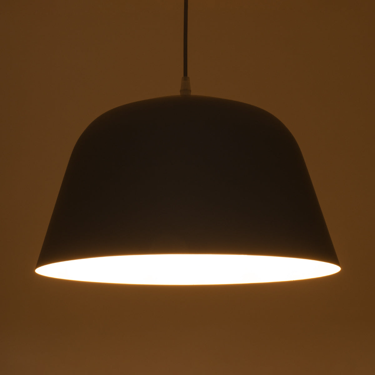 UPVALE 01282 Μοντέρνο Κρεμαστό Φωτιστικό Οροφής με Ντουί 1 x E27 AC 220-240V IP20 - Γκρι & Λευκό - Μ40 x Π40 x Υ24