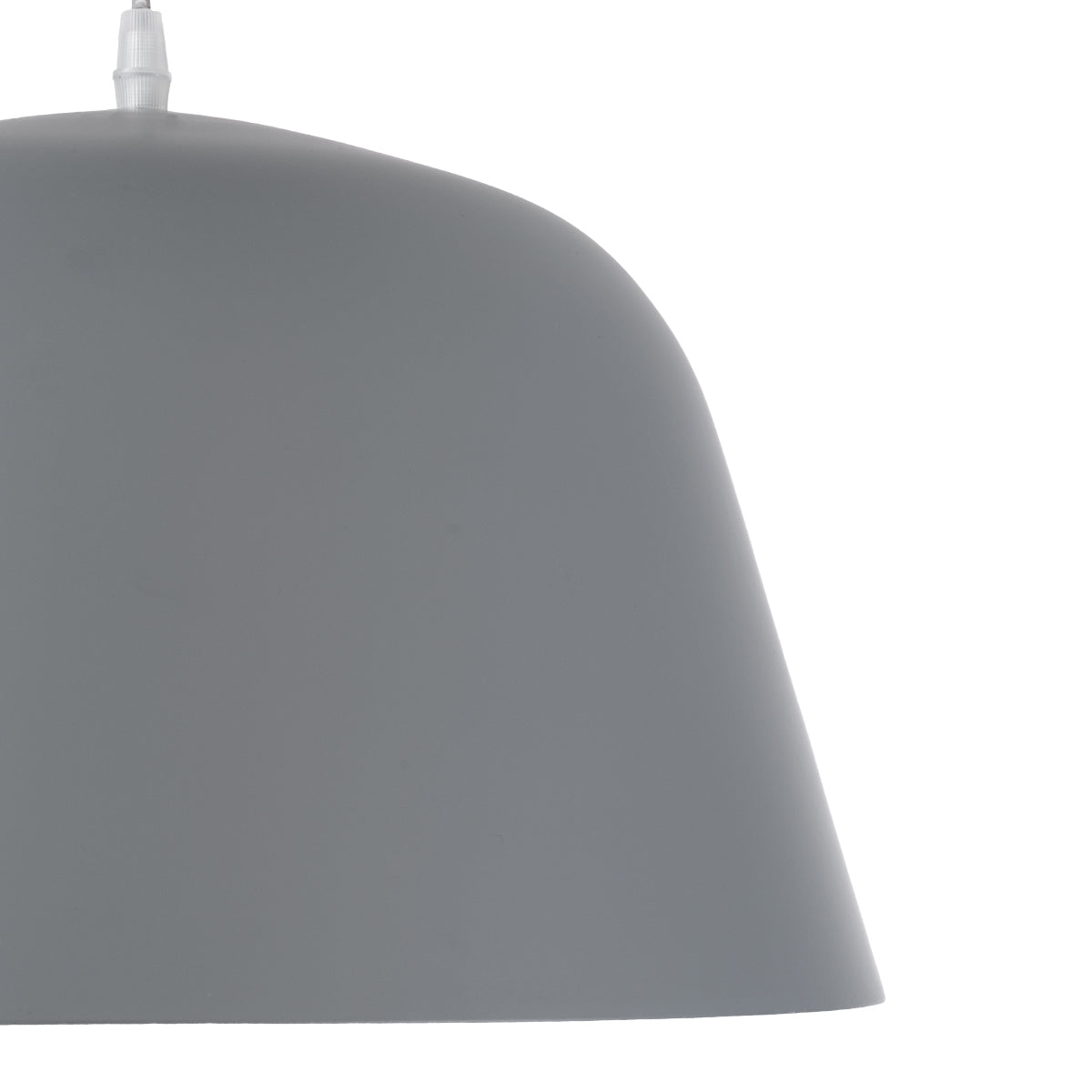 UPVALE 01282 Μοντέρνο Κρεμαστό Φωτιστικό Οροφής με Ντουί 1 x E27 AC 220-240V IP20 - Γκρι & Λευκό - Μ40 x Π40 x Υ24