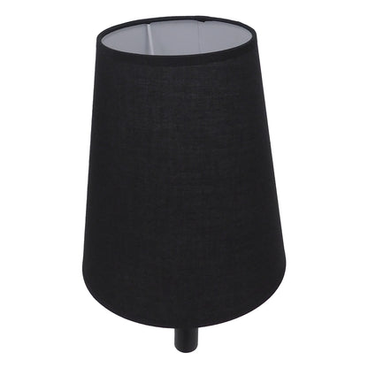 LYDFORD 01432 Μοντέρνο Φωτιστικό Τοίχου - Απλίκα με Ντουί 1 x E27 AC 220-240V IP20 - Μαύρο - Μ20 x Π28 x Υ36