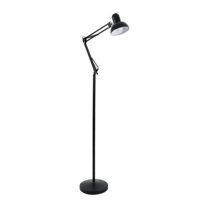 AUDREY 01468 Vintage Επιδαπέδιο Φωτιστικό με Ντουί 1 x E27 AC 220-240V IP20 - Μαύρο - Μ15 x Π15 x Υ190