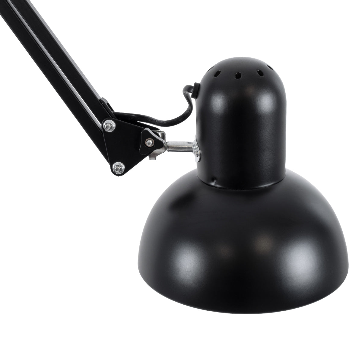 AUDREY 01468 Vintage Επιδαπέδιο Φωτιστικό με Ντουί 1 x E27 AC 220-240V IP20 - Μαύρο - Μ15 x Π15 x Υ190