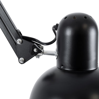 AUDREY 01468 Vintage Επιδαπέδιο Φωτιστικό με Ντουί 1 x E27 AC 220-240V IP20 - Μαύρο - Μ15 x Π15 x Υ190