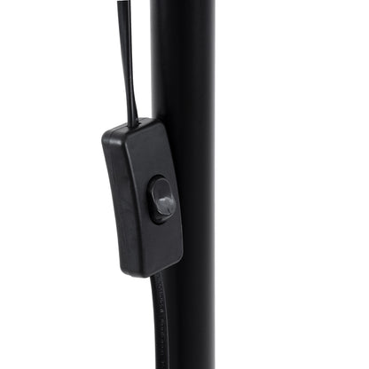 AUDREY 01468 Vintage Επιδαπέδιο Φωτιστικό με Ντουί 1 x E27 AC 220-240V IP20 - Μαύρο - Μ15 x Π15 x Υ190