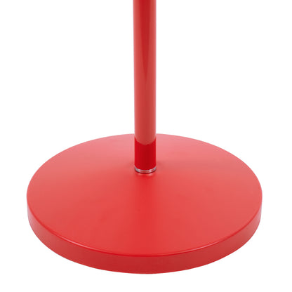 AUDREY 01470 Vintage Επιδαπέδιο Φωτιστικό με Ντουί 1 x E27 AC 220-240V IP20 - Κόκκινο - Μ15 x Π15 x Υ190