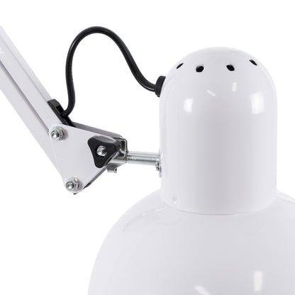 AUDREY 01471 Vintage Επιδαπέδιο Φωτιστικό με Ντουί 1 x E27 AC 220-240V IP20 - Λευκό - Μ15 x Π15 x Υ190