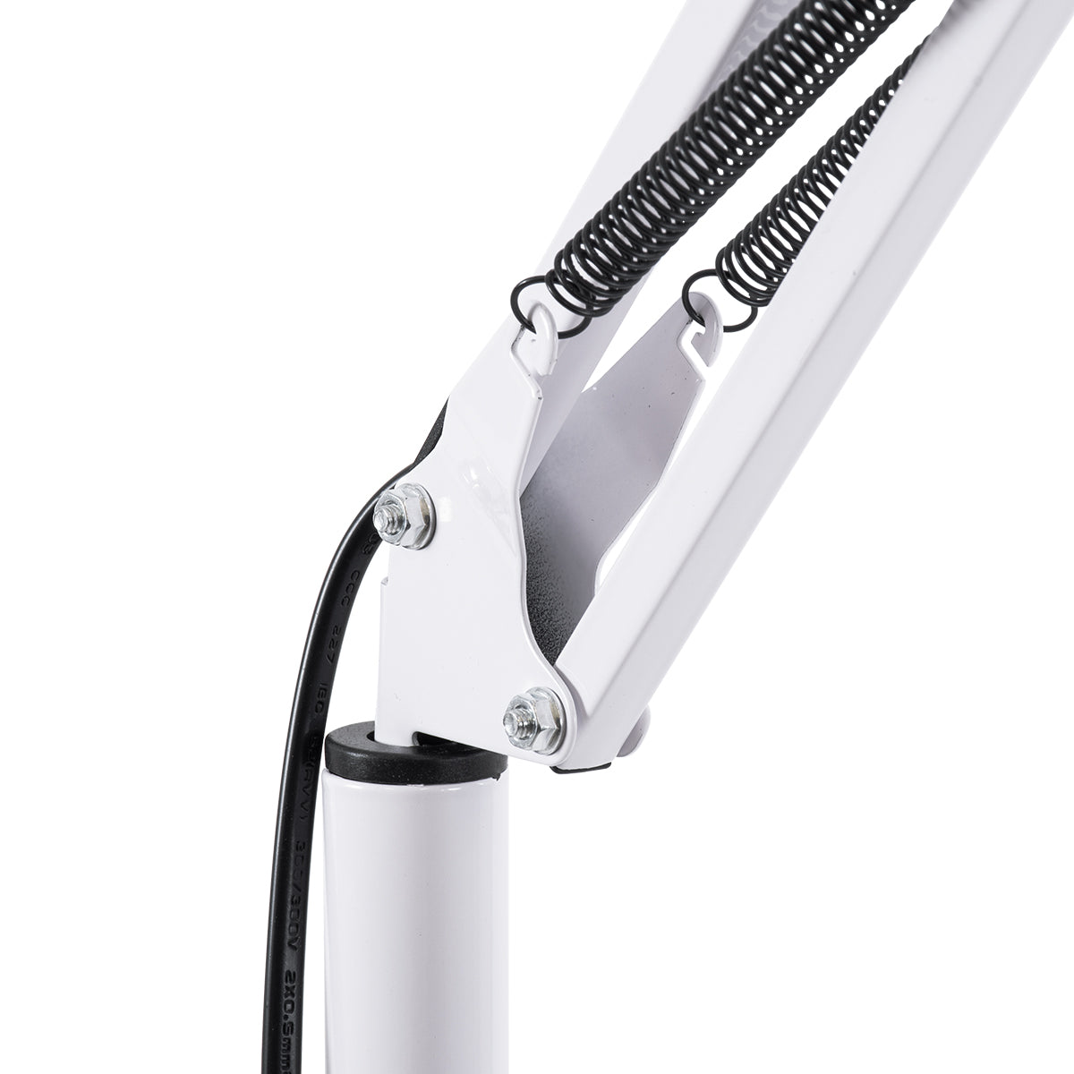 AUDREY 01471 Vintage Επιδαπέδιο Φωτιστικό με Ντουί 1 x E27 AC 220-240V IP20 - Λευκό - Μ15 x Π15 x Υ190