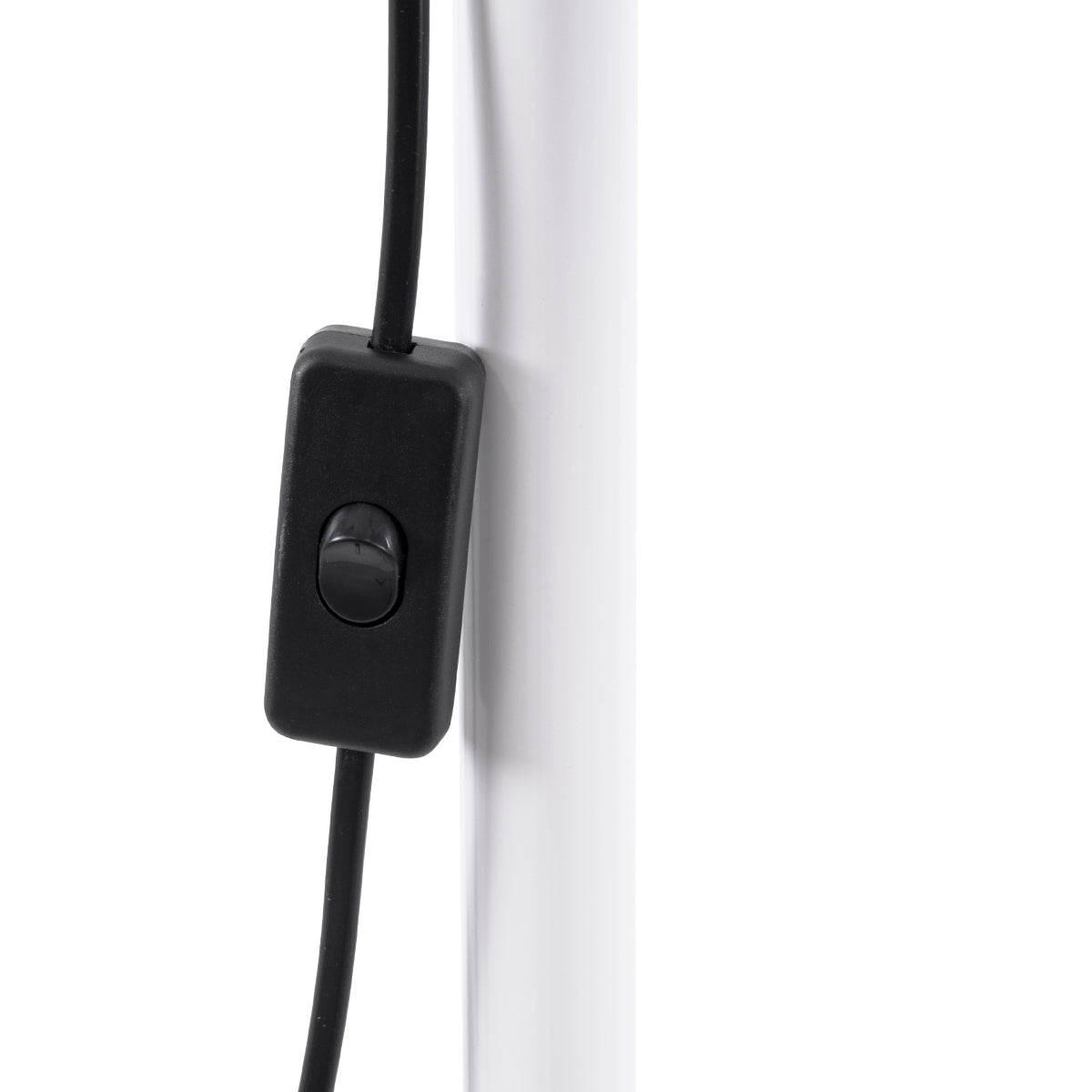 AUDREY 01471 Vintage Επιδαπέδιο Φωτιστικό με Ντουί 1 x E27 AC 220-240V IP20 - Λευκό - Μ15 x Π15 x Υ190