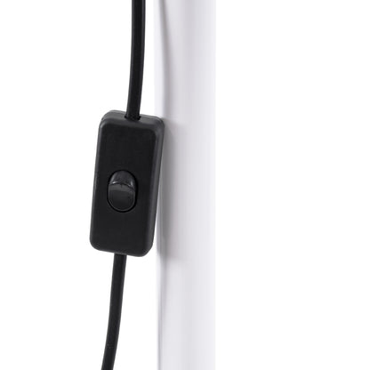 AUDREY 01471 Vintage Επιδαπέδιο Φωτιστικό με Ντουί 1 x E27 AC 220-240V IP20 - Λευκό - Μ15 x Π15 x Υ190