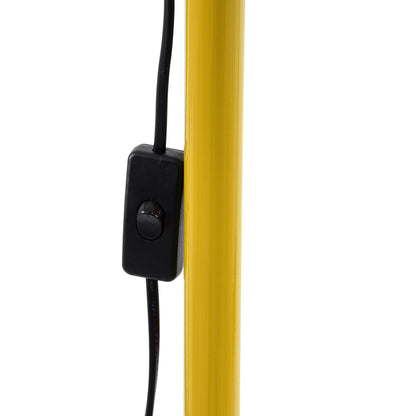 AUDREY 01472 Modern Floor Lamp with 1 x E27 AC 220-240V IP20 Socket - Yellow - L15 x W15 x H190