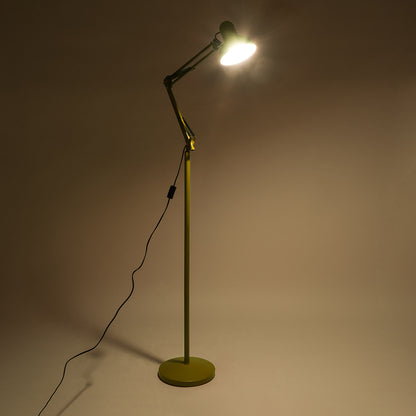 AUDREY 01472 Modern Floor Lamp with 1 x E27 AC 220-240V IP20 Socket - Yellow - L15 x W15 x H190