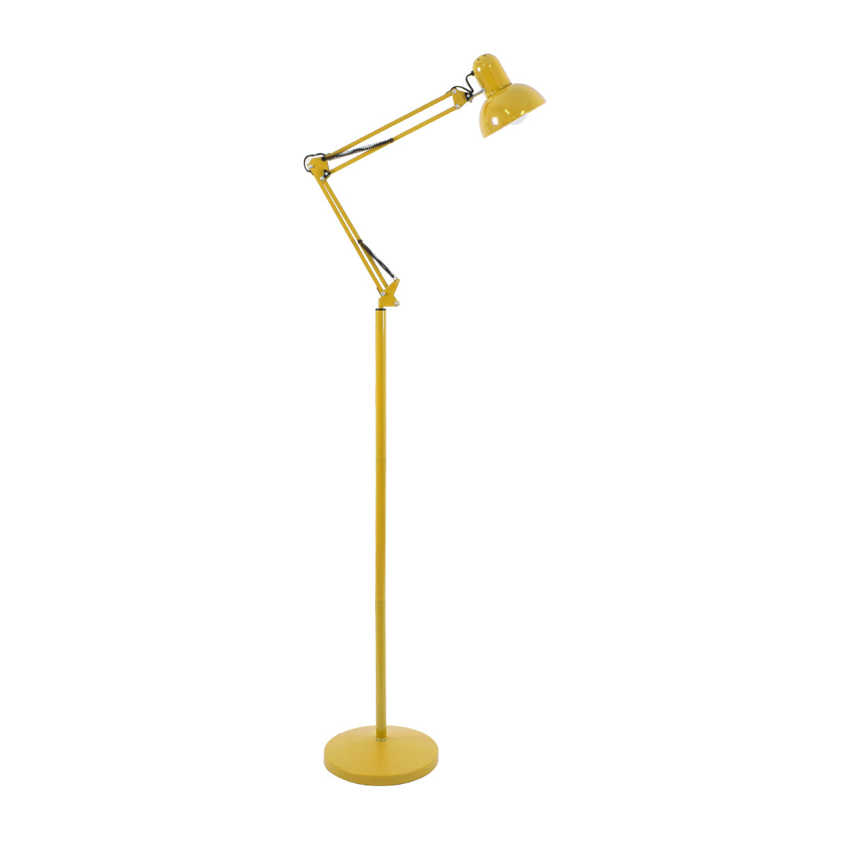 AUDREY 01472 Modern Floor Lamp with 1 x E27 AC 220-240V IP20 Socket - Yellow - L15 x W15 x H190