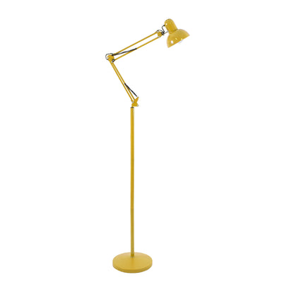 AUDREY 01472 Modern Floor Lamp with 1 x E27 AC 220-240V IP20 Socket - Yellow - L15 x W15 x H190