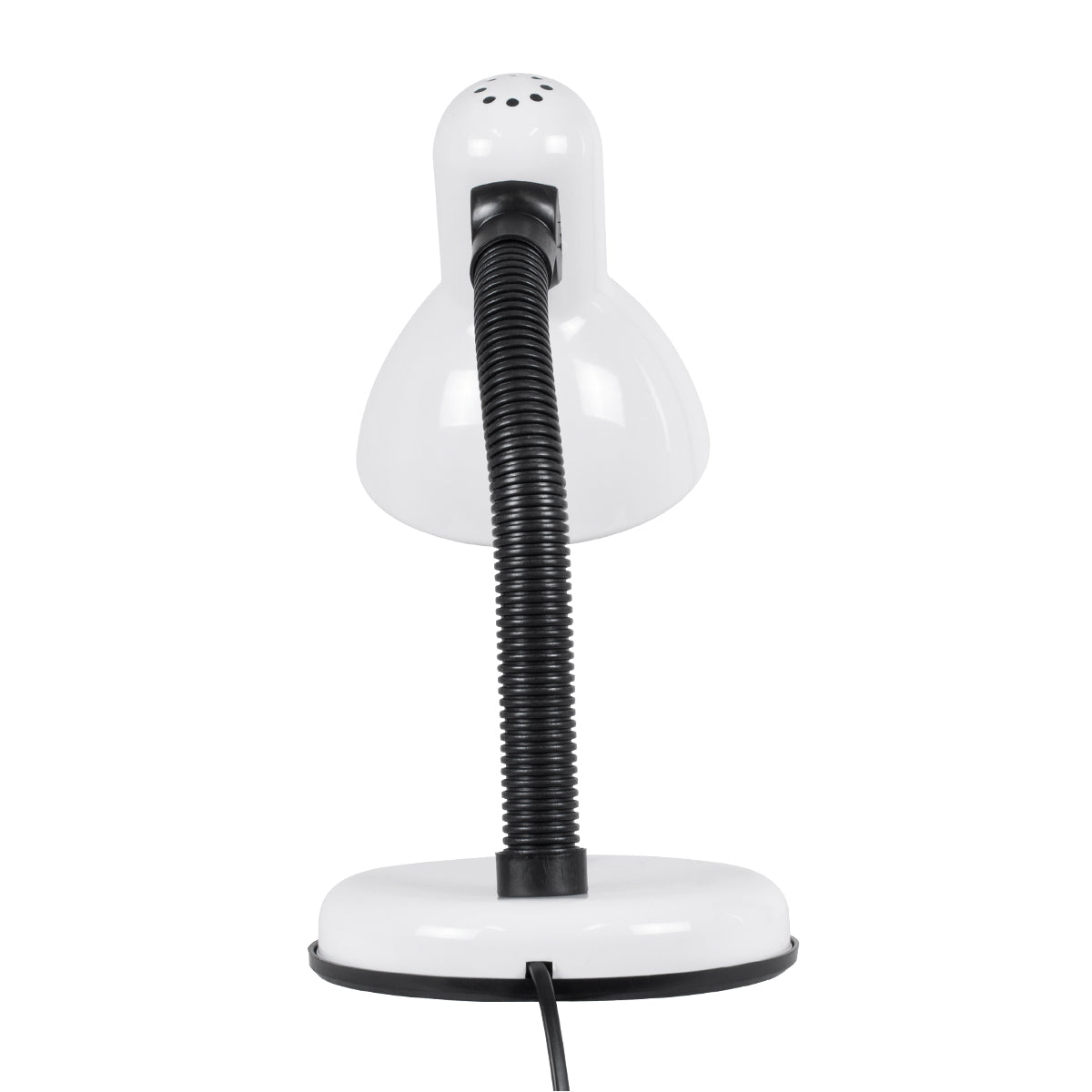 STUDENT 01531 Μοντέρνο Επιτραπέζιο Φωτιστικό Πορτατίφ με Ντουί 1 x E27 AC 220-240V IP20 - Λευκό - Μ12 x Π12 x Υ32
