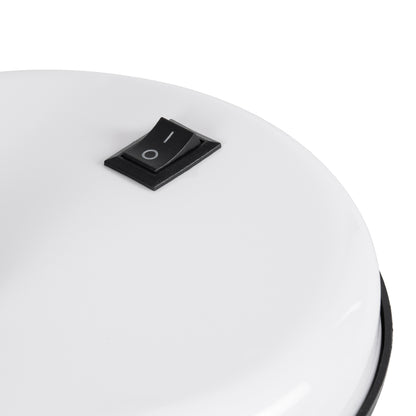 STUDENT 01531 Μοντέρνο Επιτραπέζιο Φωτιστικό Πορτατίφ με Ντουί 1 x E27 AC 220-240V IP20 - Λευκό - Μ12 x Π12 x Υ32