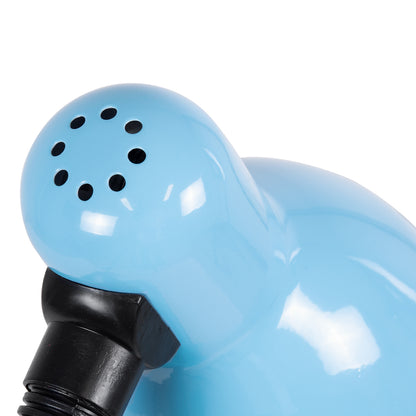 STUDENT 01532 Μοντέρνο Επιτραπέζιο Φωτιστικό Πορτατίφ με Ντουί 1 x E27 AC 220-240V IP20 - Γαλάζιο - Μ12 x Π12 x Υ32