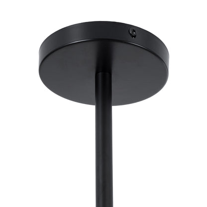 ORNATE 01553 Μοντέρνο Φωτιστικό Οροφής LED 104 Watt Πολύφωτο Μαύρο με Μπρονζέ και Χρυσές Λεπτομέρειες Μεταλλικό Λευκό Ημέρας 4500k Πλέγμα Φ63 x Y36-45cm