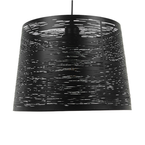 ACCADEMIA 01556 Μοντέρνο Κρεμαστό Φωτιστικό Οροφής με Ντουί 1 x E27 AC 220-240V IP20 - Μαύρο - Μ35 x Π35 x Υ25