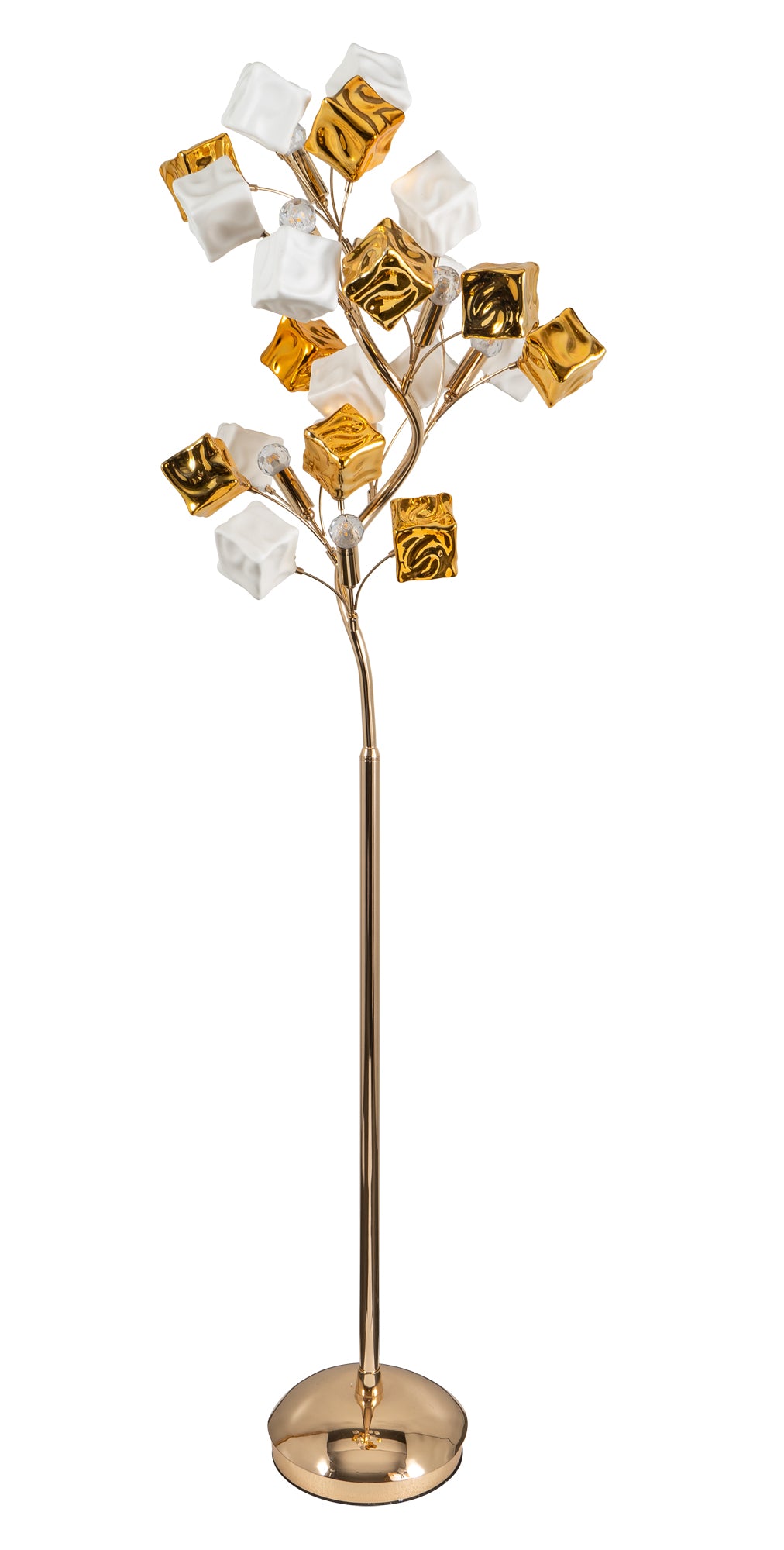 FLC 781-7 ΔΑΠΕΔΟΥ 7/Φ ΚΥΒΑΚΙΑ ΛΕΥΚΑ ΚΑΙ ΧΡΥΣΑ 7xΕ14 Φ50x170