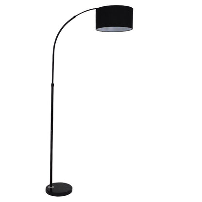 IMPERIAL 01587 Μοντέρνο Επιδαπέδιο Φωτιστικό με Ντουί 1 x E27 AC 220-240V IP20 - Μαύρο - Μ38 x Π38 x Υ172