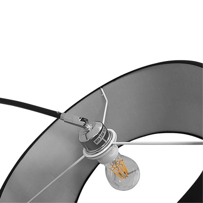 IMPERIAL 01587 Μοντέρνο Επιδαπέδιο Φωτιστικό με Ντουί 1 x E27 AC 220-240V IP20 - Μαύρο - Μ38 x Π38 x Υ172